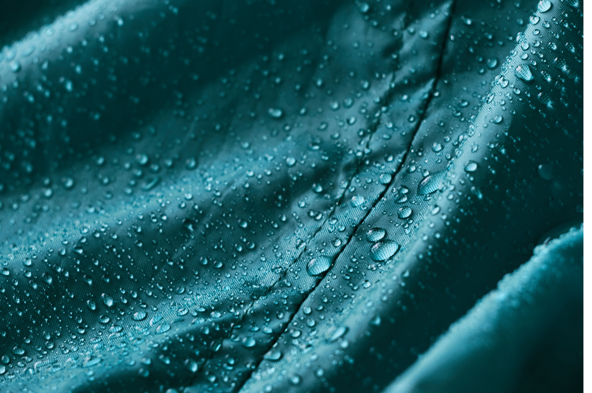 Coat with Water Droplets