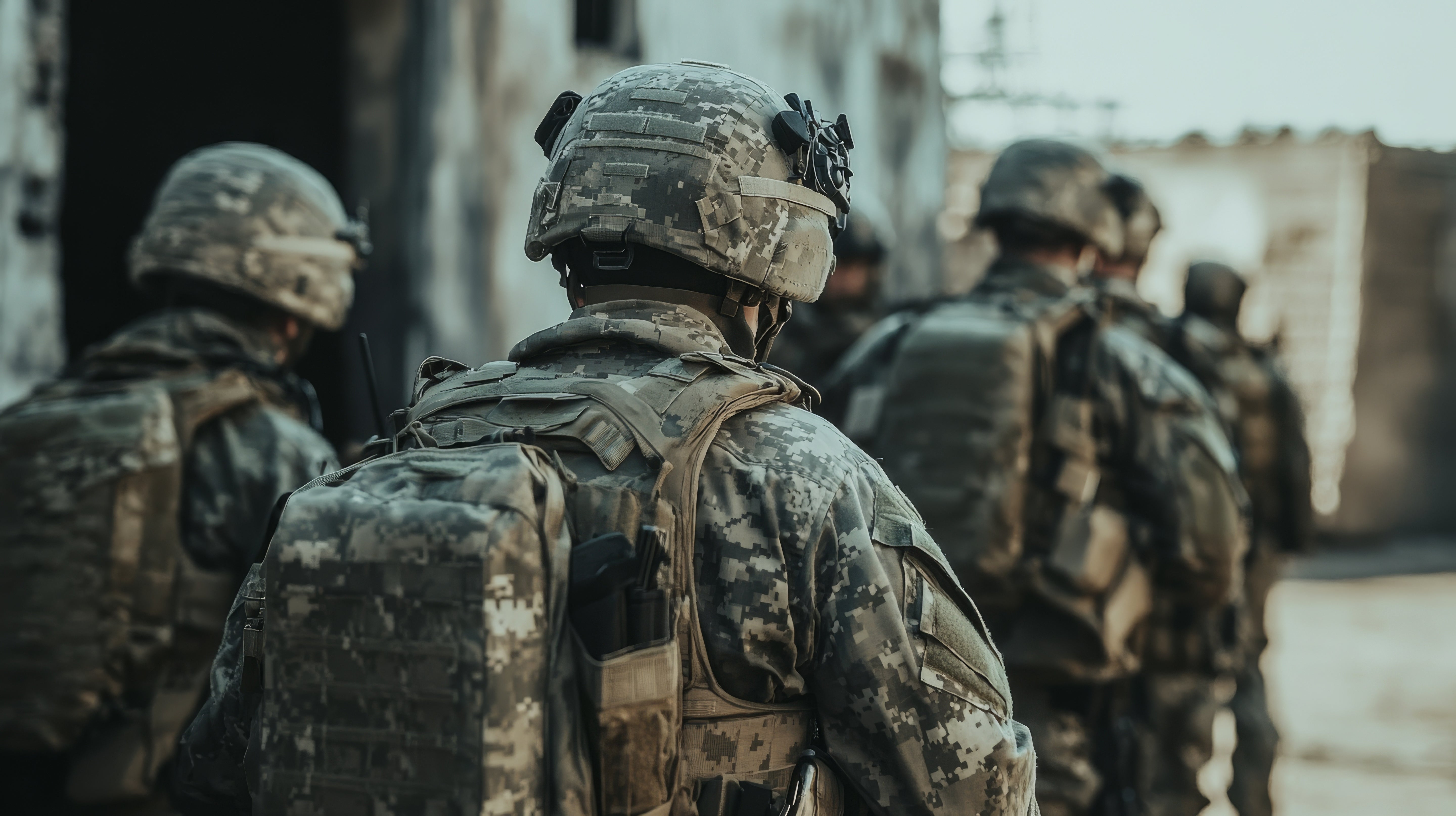 military gear that is coated with Impermea's protective coating that has particulate blocking technology