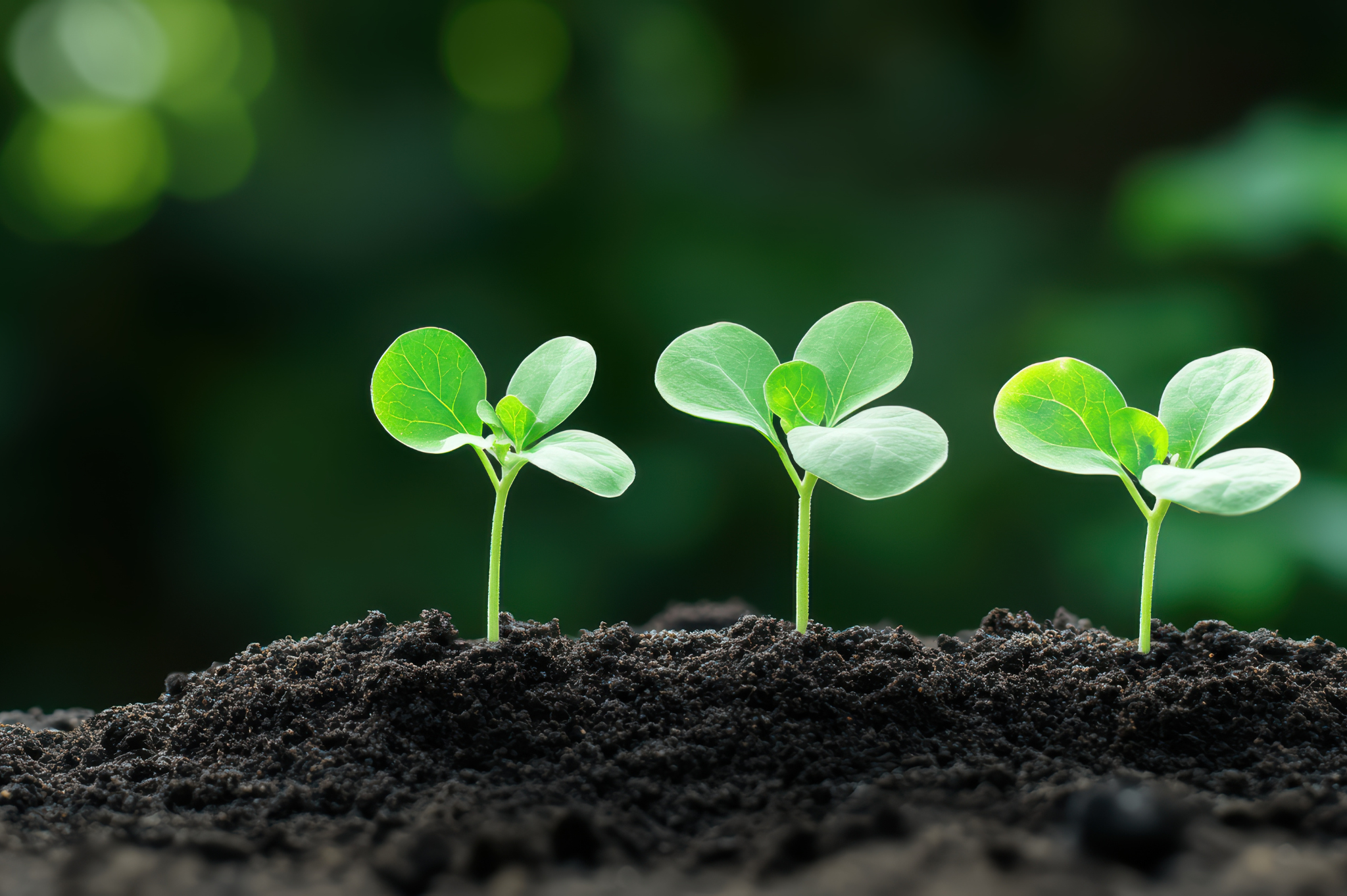 Plants in Dirt