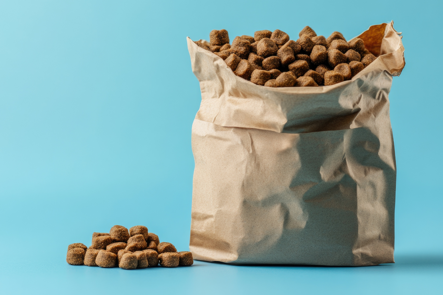 Dog Food in Paper Bag