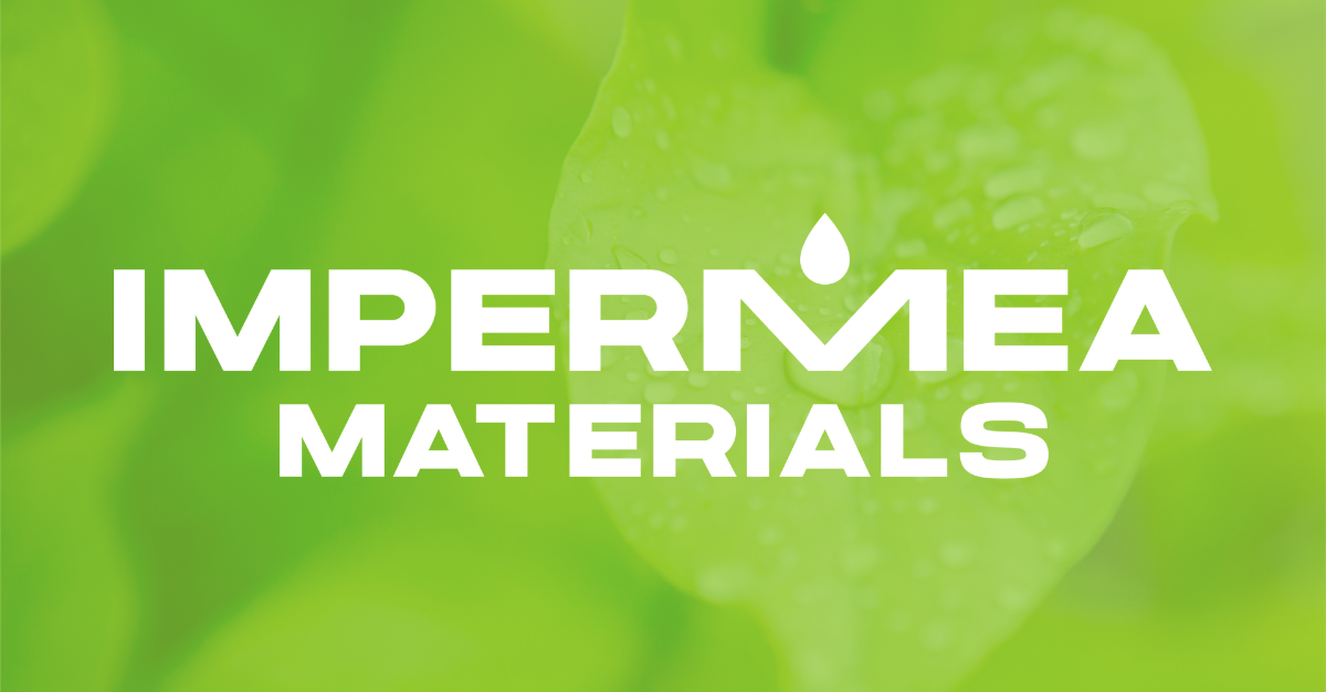 Impermea Materials on Green Background