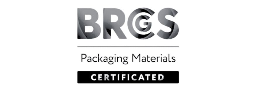 BRCGS packaging materials certificated logo